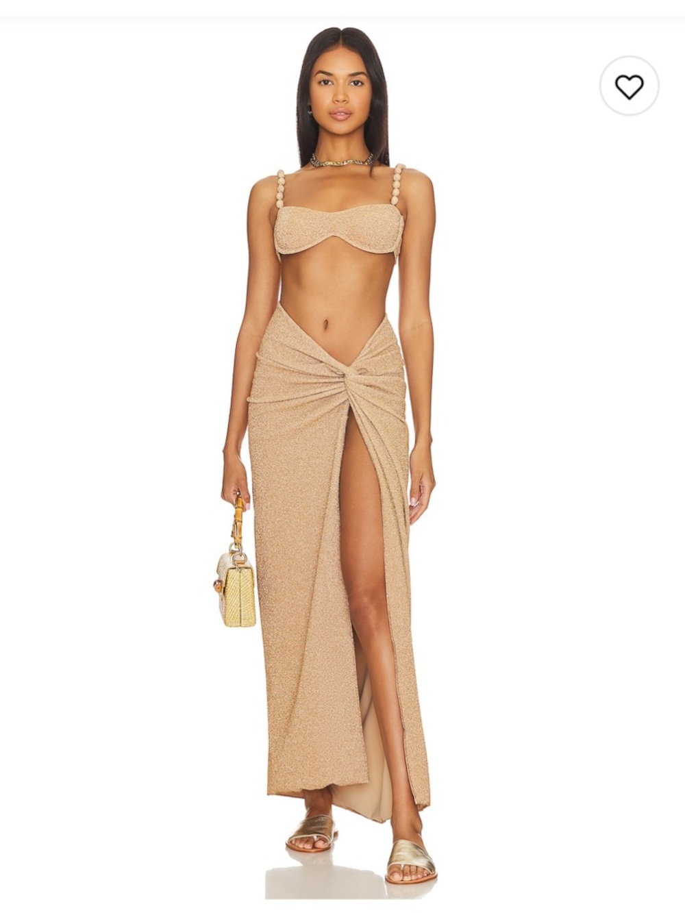 Devin Windsor bathing suit and coverup set